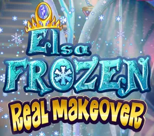 Elsa Frozen Real Makeover logo