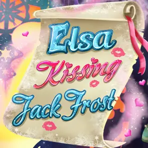 Elsa Kissing Jack Frost logo
