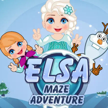 Elsa Maze Adventure logo