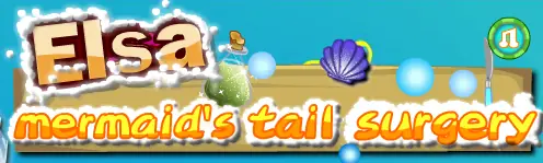 Elsa Mermaid Tail Surgery logo