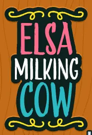 Elsa Milking Cow logo
