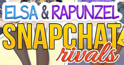 Elsa & Rapunzel Snapchat Rivals logo