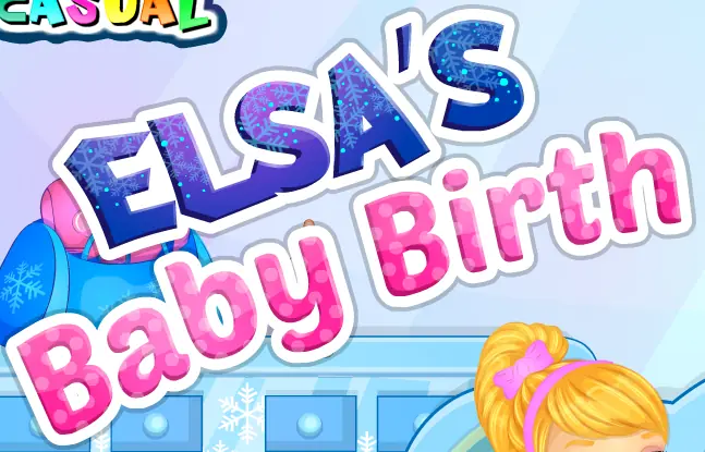 Elsa's Baby Birth logo