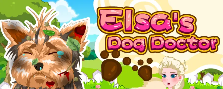 Elsa's Dog Doctor logo