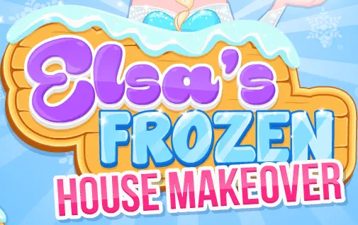 Elsa's Frozen House Makeover logo