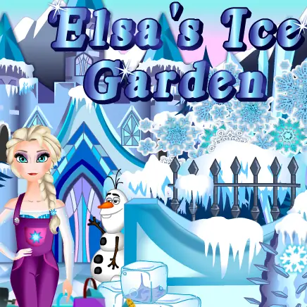 Elsa's Ice Garden logo
