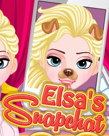 Elsa's Snapchat logo