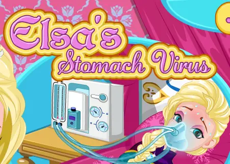 Elsa's Stomach Virus logo