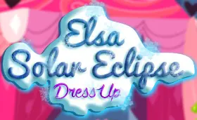 Elsa Solar Eclipse Dress Up logo