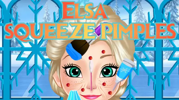 Elsa Squeeze Pimples logo