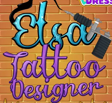 Elsa Tattoo Designer logo