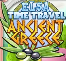 Elsa Time Travel: Ancient Greece logo
