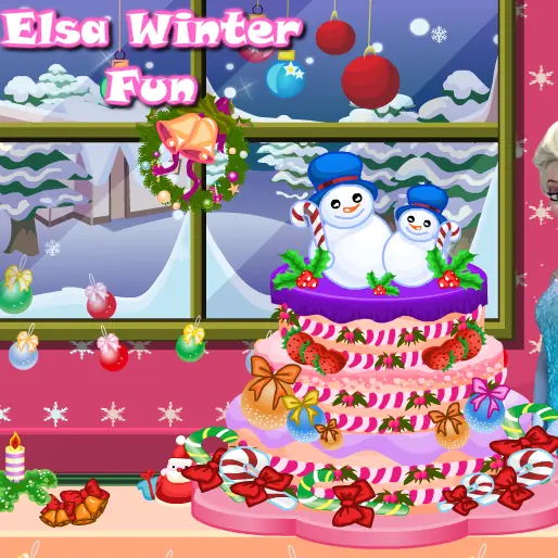 Elsa Winter Fun logo