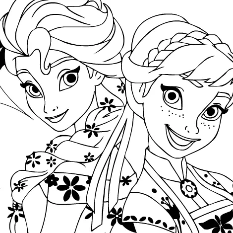 Elsa y Anna Frozen Fever logo