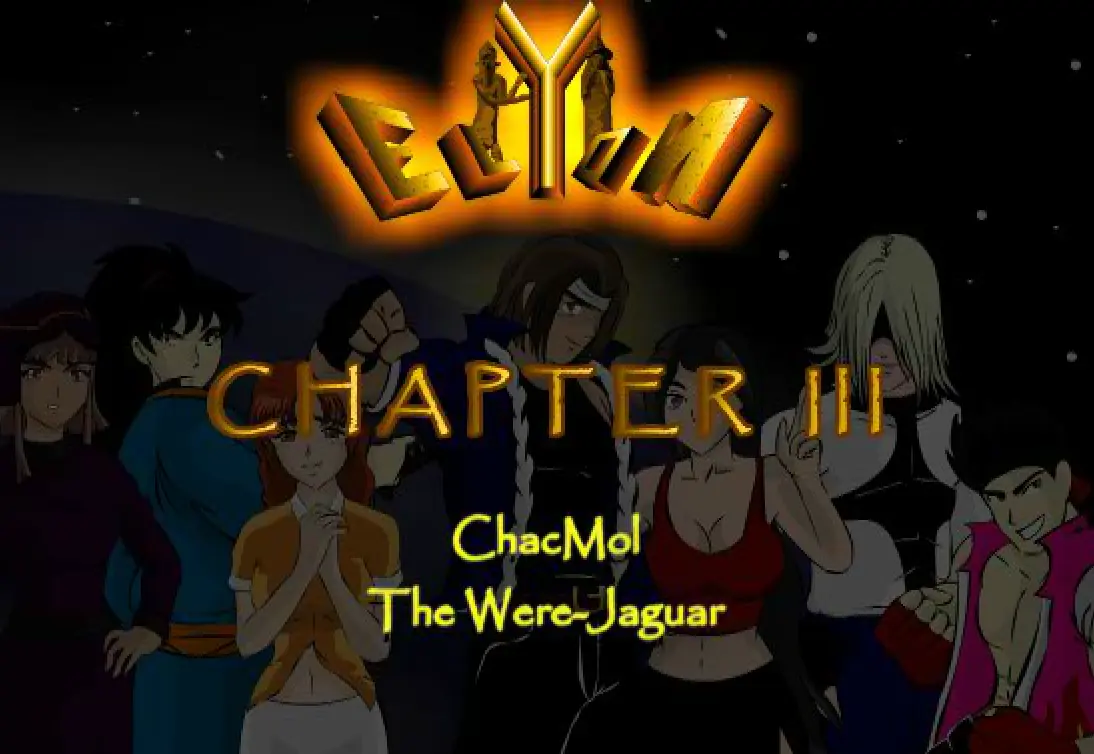 Elyon Chapter III: Chac Mol. The Were-Jaguar logo