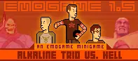 Emo Game 1.5: Alkaline Trio vs Hell logo