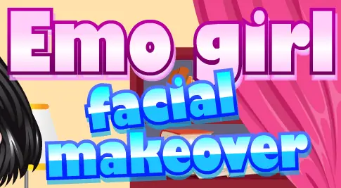 Emo Girl Facial Makeover logo