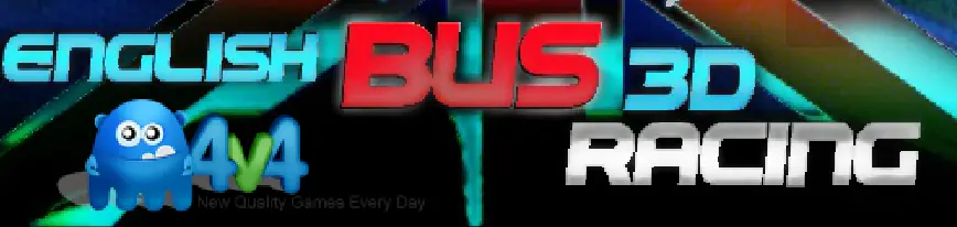 English Bus 3D Racing logo