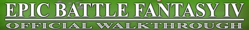 Epic Battle Fantasy IV Official Walkthrough logo