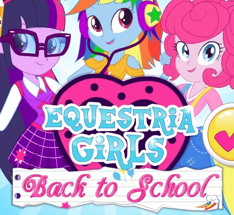 Equestria Girls Back To School logo