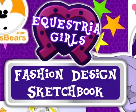 Equestria Girls Fashion Design Sketchbook logo