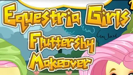 Equestria Girls: Fluttershy Makeover logo