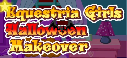 Equestria Girls Halloween Makeover logo