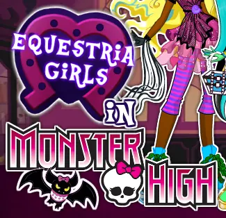 Equestria Girls In Monster High logo