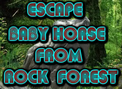 Escape Baby Horse from Rock Forest logo