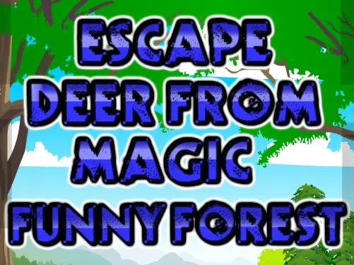 Escape Deer from Magic Funny Forest logo