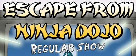 Escape from Ninja Dojo: Regular Show logo