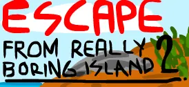 Escape from really boring island 2 logo
