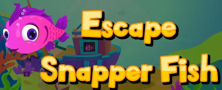 Escape Snapper Fish logo
