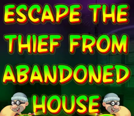 Escape the Thief from Abandoned House logo