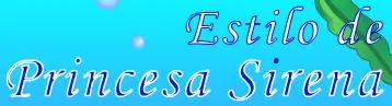 Estilo de Princesa Sirena logo