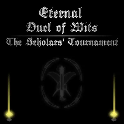 Eternal Duel of Wits: The Scholars' Tournament logo