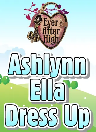 Ever After High Ashlynn Ella Dress Up logo