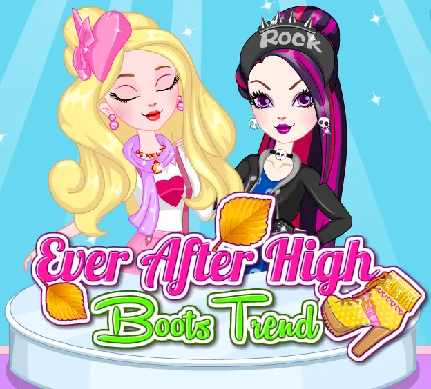 Ever After High Boots Trend logo