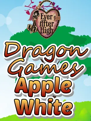 Ever After High: Dragon Games Apple White logo