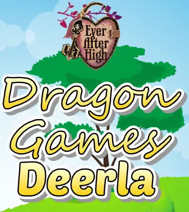 Ever After High Dragon Games Deerla logo