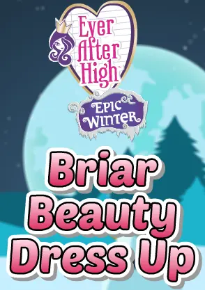 Ever After High Epic Winter: Briar Beauty Dress Up logo