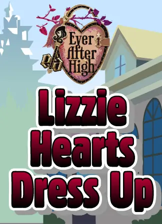 Ever After High Lizzie Hearts Dress Up logo