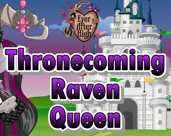 Ever After High: Thronecoming Raven Queen logo