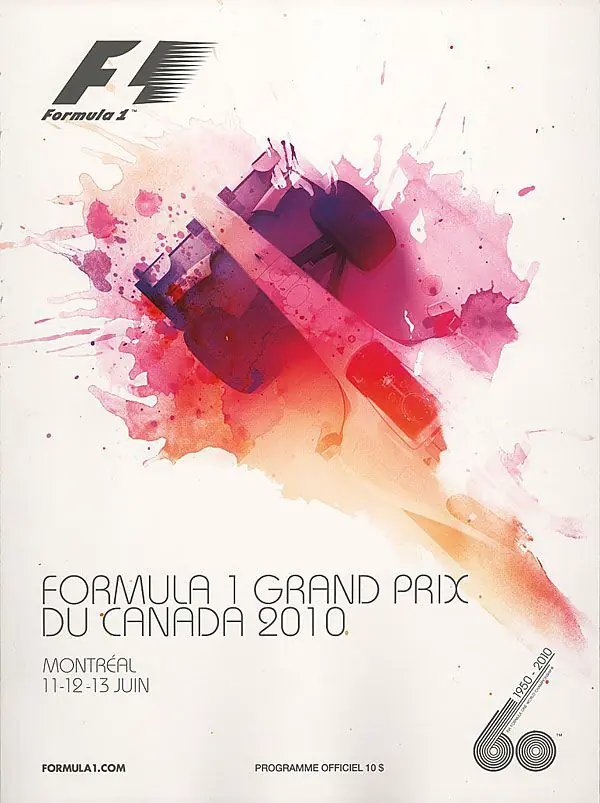 F1 Canadian Grand Prix 2010 logo