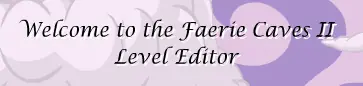 Faerie Caves 2 Level Editor logo