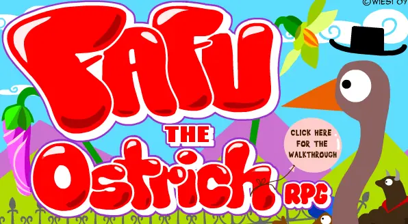 Fafu The Ostrich RPG logo