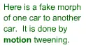 Fake car morph I logo