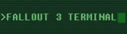 Fallout 3 Terminal logo