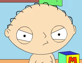 Family Guy Stewie logo