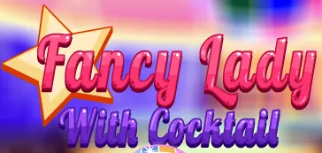 Fancy Lady with Cocktail logo